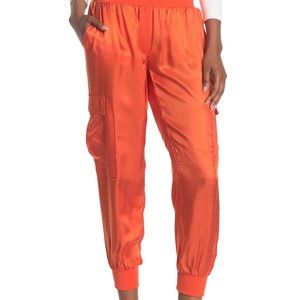 Cinq a Sept Tous Les Jores Giles satin jogger highwasted pant